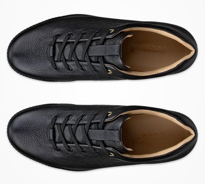 Ecco Golf Street Retro pánske golfové topánky, čierna