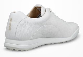 Ecco Golf Street Retro pánske golfové topánky, biela