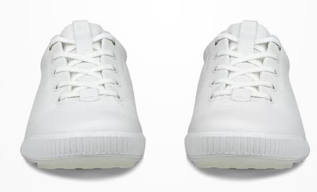 Ecco Golf Street Retro pánske golfové topánky, biela