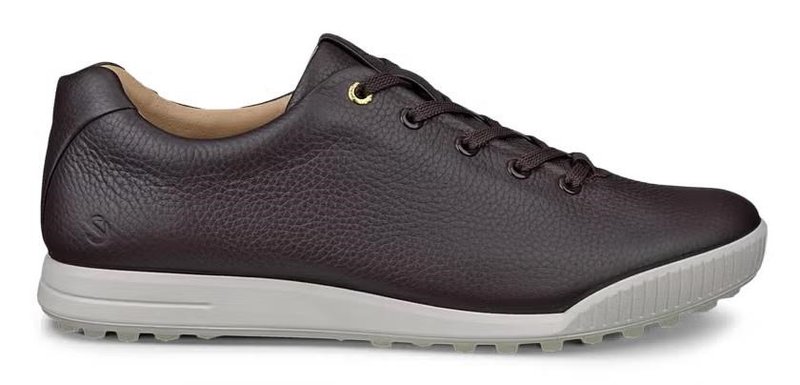 Ecco Golf Street Retro pánske golfové topánky, hnedá