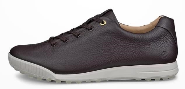 Ecco Golf Street Retro pánske golfové topánky, hnedá