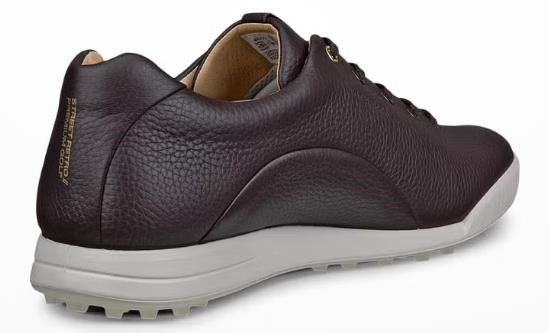 Ecco Golf Street Retro pánske golfové topánky, hnedá