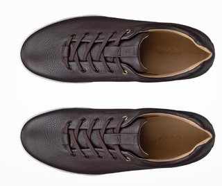 Ecco Golf Street Retro pánske golfové topánky, hnedá