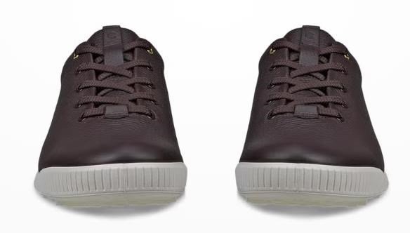 Ecco Golf Street Retro pánske golfové topánky, hnedá