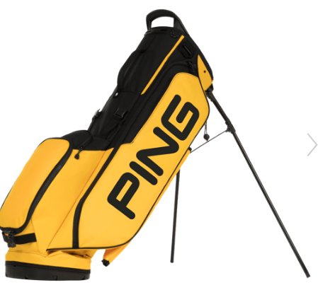 PING Hoofer Lite 231 Club Together stand bag, žlto/čierny