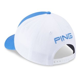 PING Tour Classic pánska kšiltovka, fresh water/white