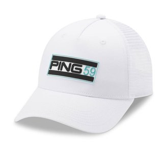 PING Trucker Cap pánska kšiltovka, biela