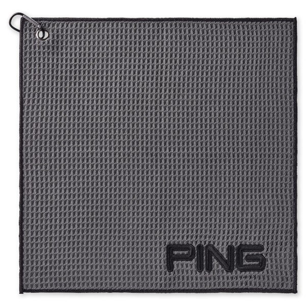 PING Golf Ping Clip golfový uterák, šedá