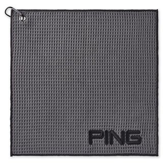 PING Golf Ping Clip golfový uterák, šedá