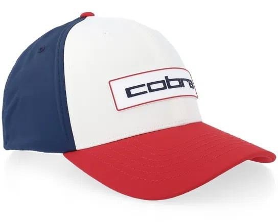 Cobra Tour Tech pánska kšiltovka, červená/biela/námornícka modrá