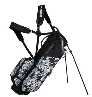 Cobra Ultralight 2 stand bag, black/snake camo