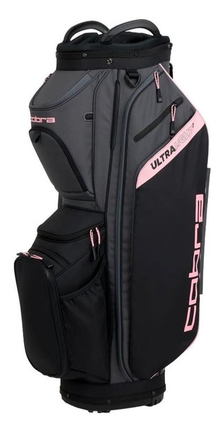 Cobra Ultralight 2 cart bag, black/rose gold