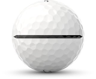 Titleist Pro V1 2025 golfové loptičky (12 loptičiek), Performance Alignment BLACK