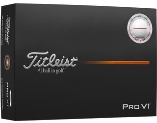 Titleist Pro V1 2025 golfové loptičky, Performance Alignment RED