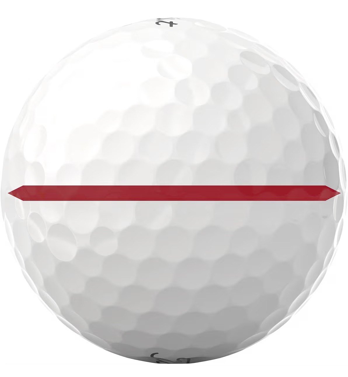 Titleist Pro V1 2025 golfové loptičky, Performance Alignment RED