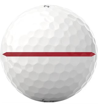 Titleist Pro V1 2025 golfové loptičky, Performance Alignment RED