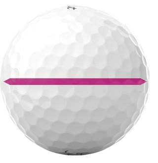 Titleist Pro V1 2025 golfové loptičky (12 loptičiek), Performance Alignment Pink