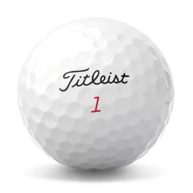Titleist Pro V1x 2025 golfové loptičky, Performance Alignment RED