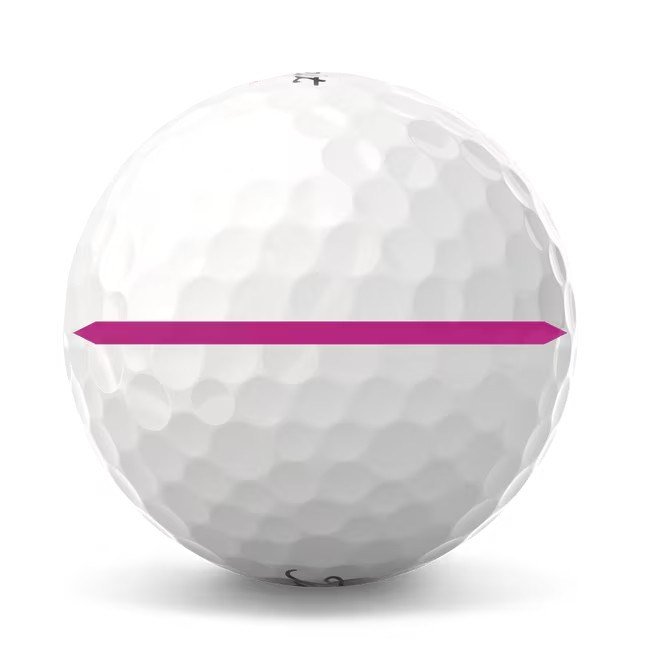 Titleist Pro V1x 2025 golfové loptičky, Performance Alignment PINK
