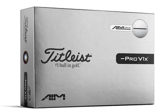 Titleist Pro V1x Left Dash Performance Alignment BLACK golfové loptičky