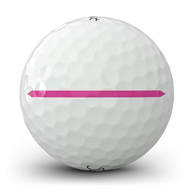 Titleist Pro V1x Left Dash Performance Alignment Pink golfové loptičky