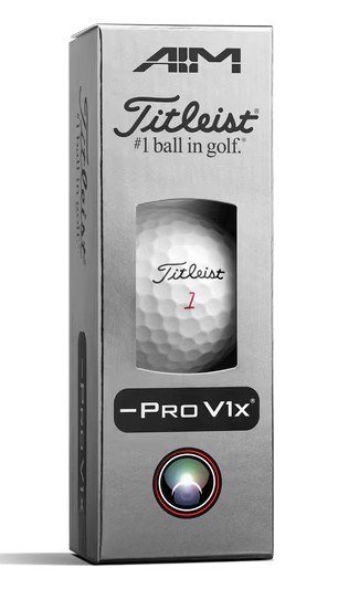 Titleist Pro V1x Left Dash Performance Alignment Pink golfové loptičky