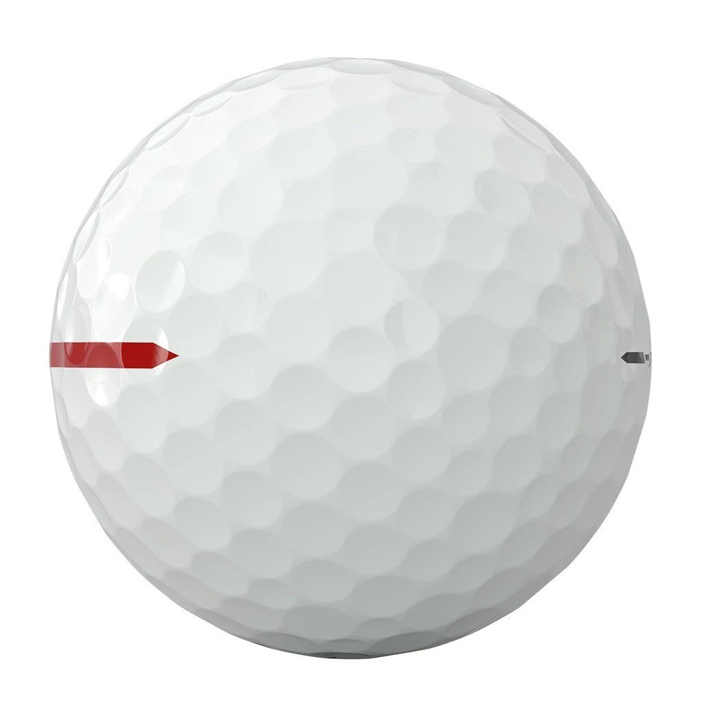 Titleist Pro V1x Left Dash Performance Alignment RED golfové loptičky