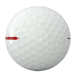 Titleist Pro V1x Left Dash Performance Alignment RED golfové loptičky