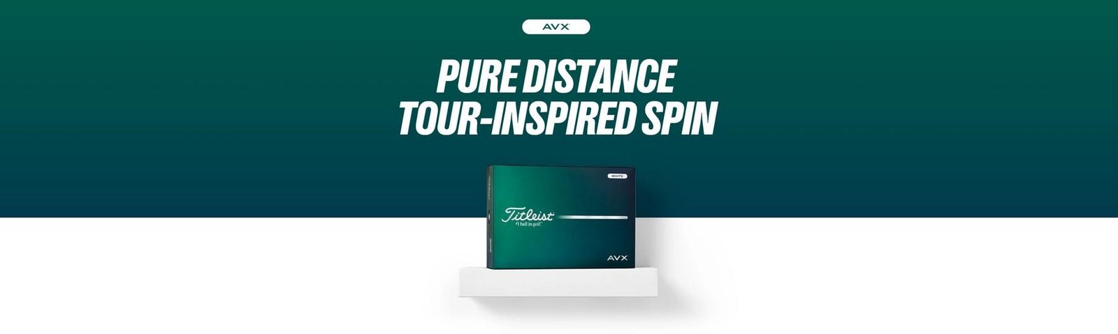 Titleist AVX 2026 golfové loptičky