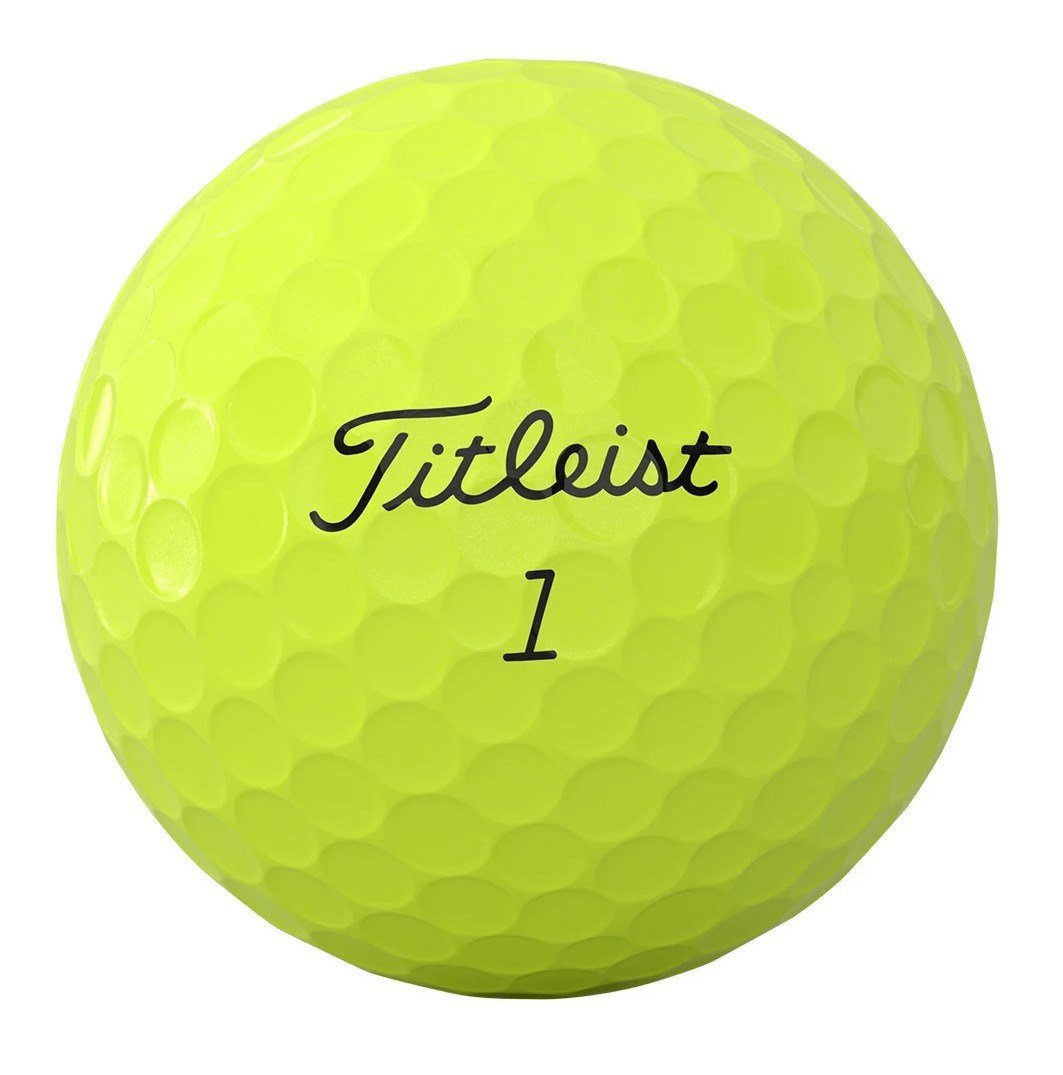 Titleist AVX golfové loptičky, žlté