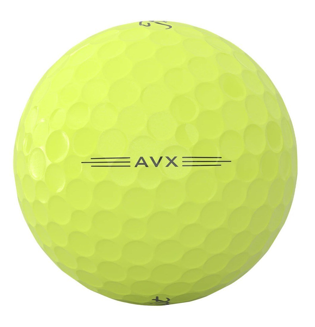 Titleist AVX golfové loptičky, žlté