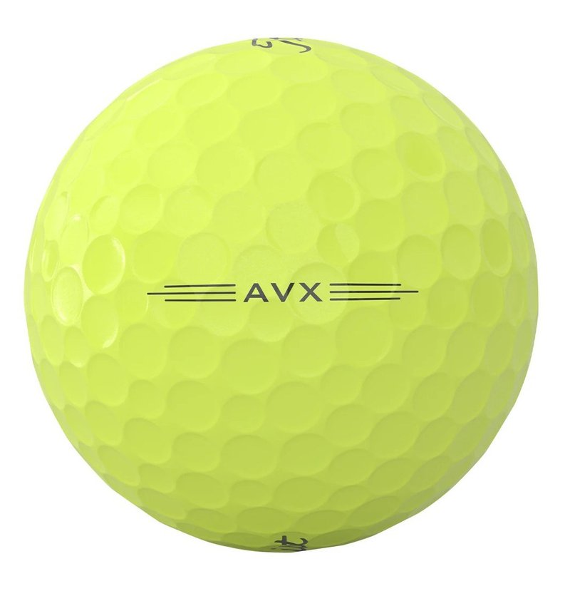 Titleist AVX golfové loptičky, žlté