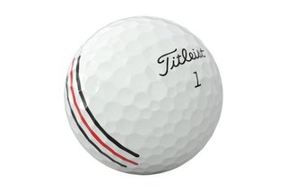 Titleist Tour Soft AIM Red golfové loptičky, červené