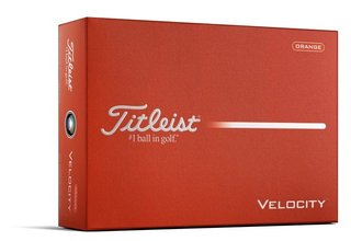 Titleist Velocity golfové loptičky 2026, oranžové