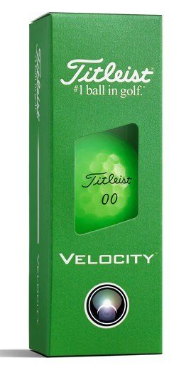 Titleist Velocity golfové loptičky 2026, zelené