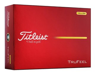 Titleist TruFeel golfové loptičky 2026, žlté