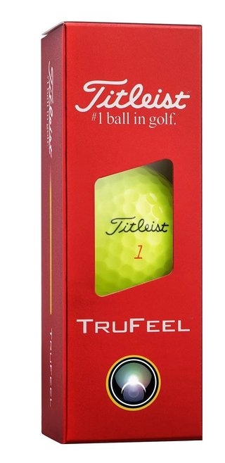 Titleist TruFeel golfové loptičky 2026, žlté