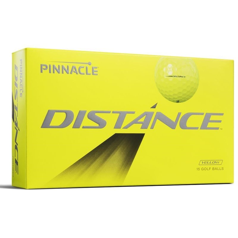 Pinnacle Distance golfové loptičky, žlté