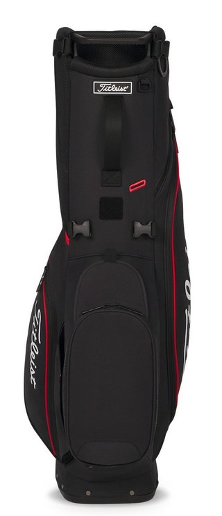 Titleist Players S4 stand bag, čierna/červená/biela