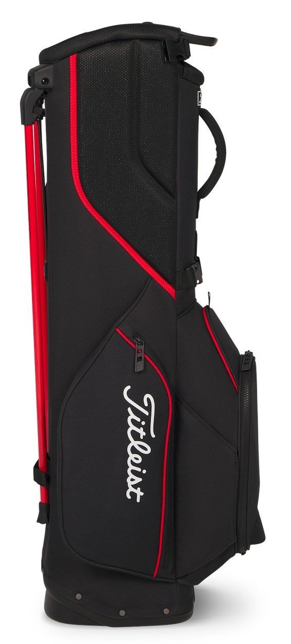 Titleist Players S4 stand bag, čierna/červená/biela