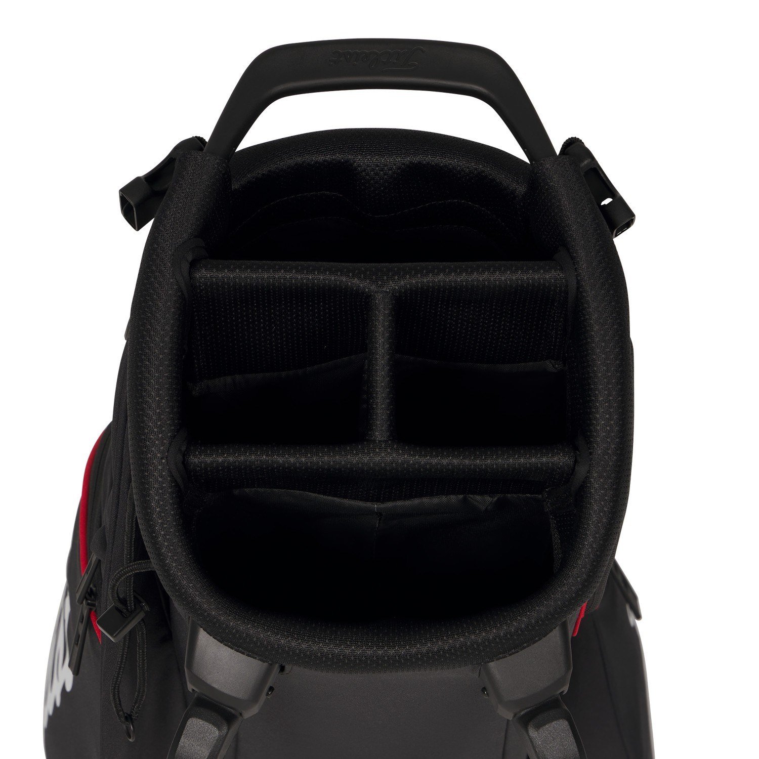 Titleist Players S4 stand bag, čierna/červená/biela
