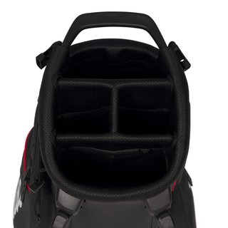 Titleist Players S4 stand bag, čierna/červená/biela