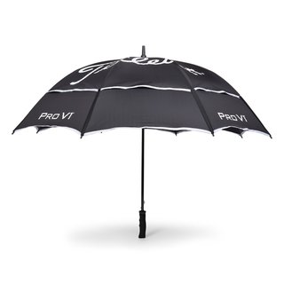 Titleist Tour Double Canopy dáždnik, čierno/biela