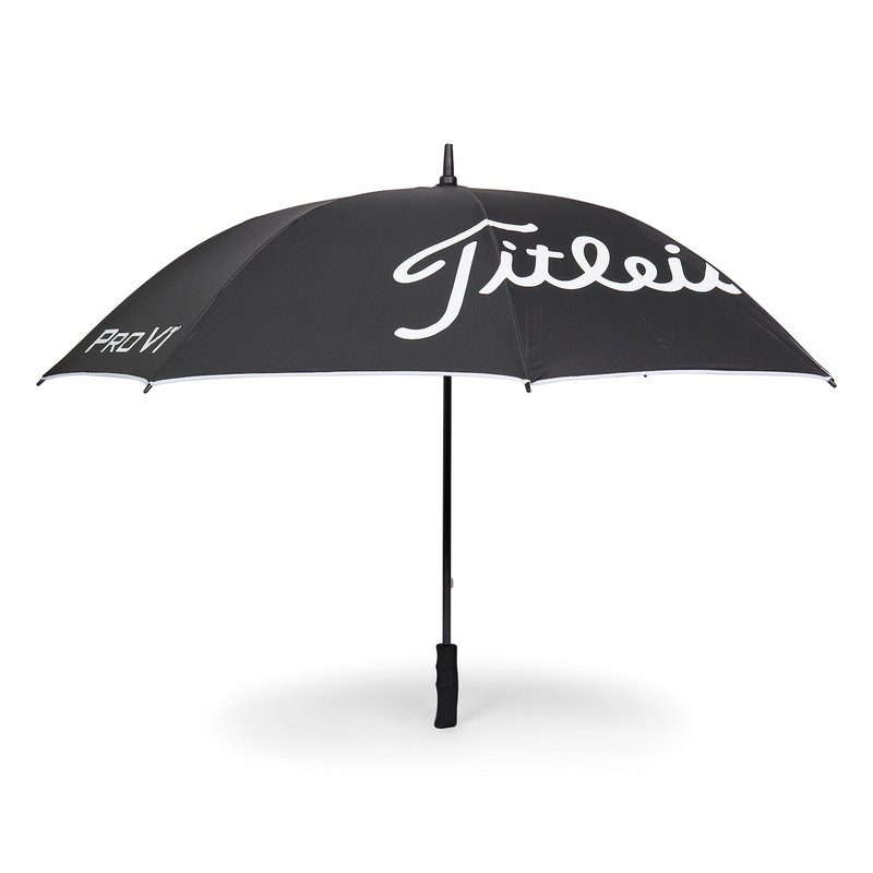 Titleist Tour Lightweight UV dáždnik, čierna/biela