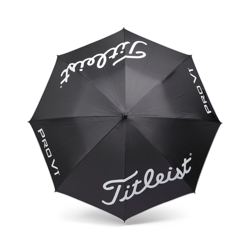 Titleist Tour Lightweight UV dáždnik, čierna/biela
