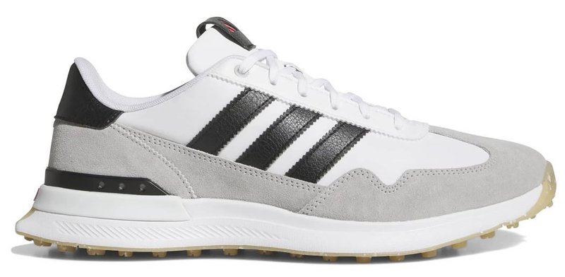 Adidas S2G 26 Textile Spikeless pánske golfové topánky, bielo/šedé