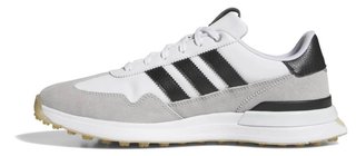 Adidas S2G 26 Textile Spikeless pánske golfové topánky, bielo/šedé