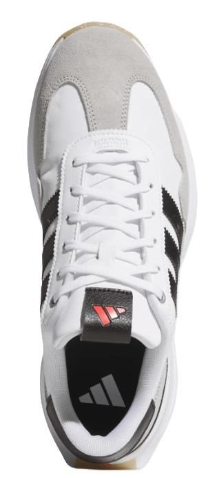 Adidas S2G 26 Textile Spikeless pánske golfové topánky, bielo/šedé