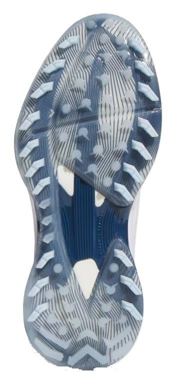 Adidas Adizero ZG Spikeless dámske golfové topánky, biele