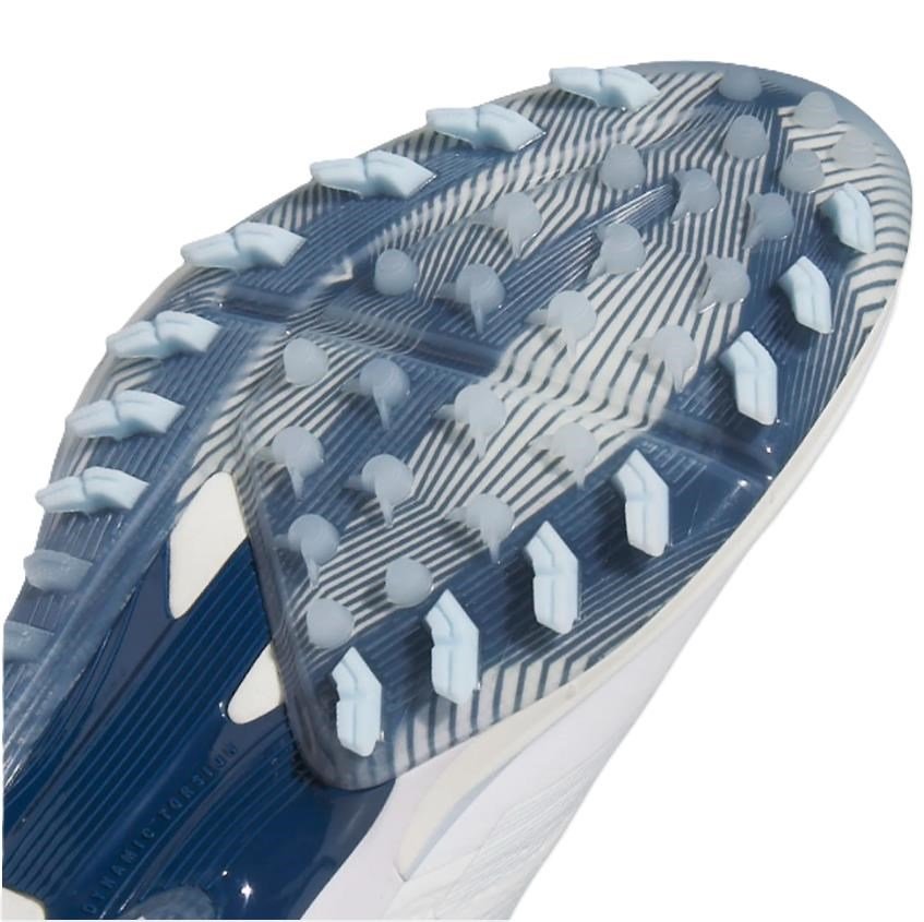Adidas Adizero ZG Spikeless dámske golfové topánky, biele